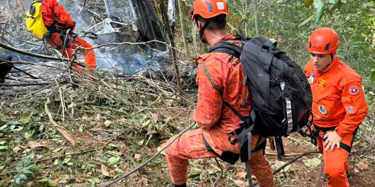 Pilot, 3 Of A Family Killed In Helicopter Crash In Rio De Janeiro