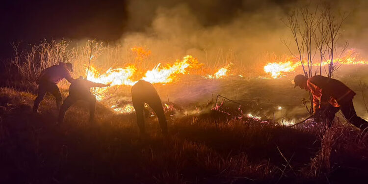 Indonesia contains Mount Bromo wildfire as crews battle hot spots