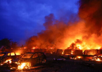 Russia strikes Ukraine with missiles and drones, killing at least 10