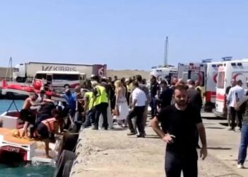 Eight killed and others missing after ferry capsizes off northern Cyprus