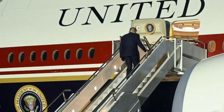 In Turkey, Trump Covertly Switched Planes To Avoid Iran Threat: Report
