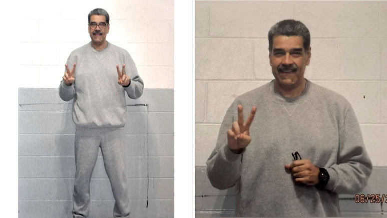 ‘Standing Firm’: Ex-Venezuela President Maduro Shares Photo From US Jail