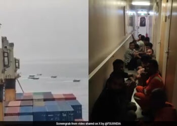 Video: Moment Ship With 21 Indian Sailors Came Under Iran’s Attack In Hormuz