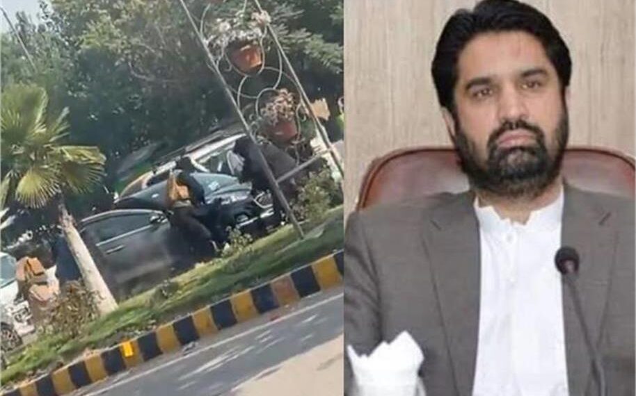 Minister Allegedly Abducted in Broad Daylight in Pakistan; Masked Gunmen Open Fire on Motorway (Video)