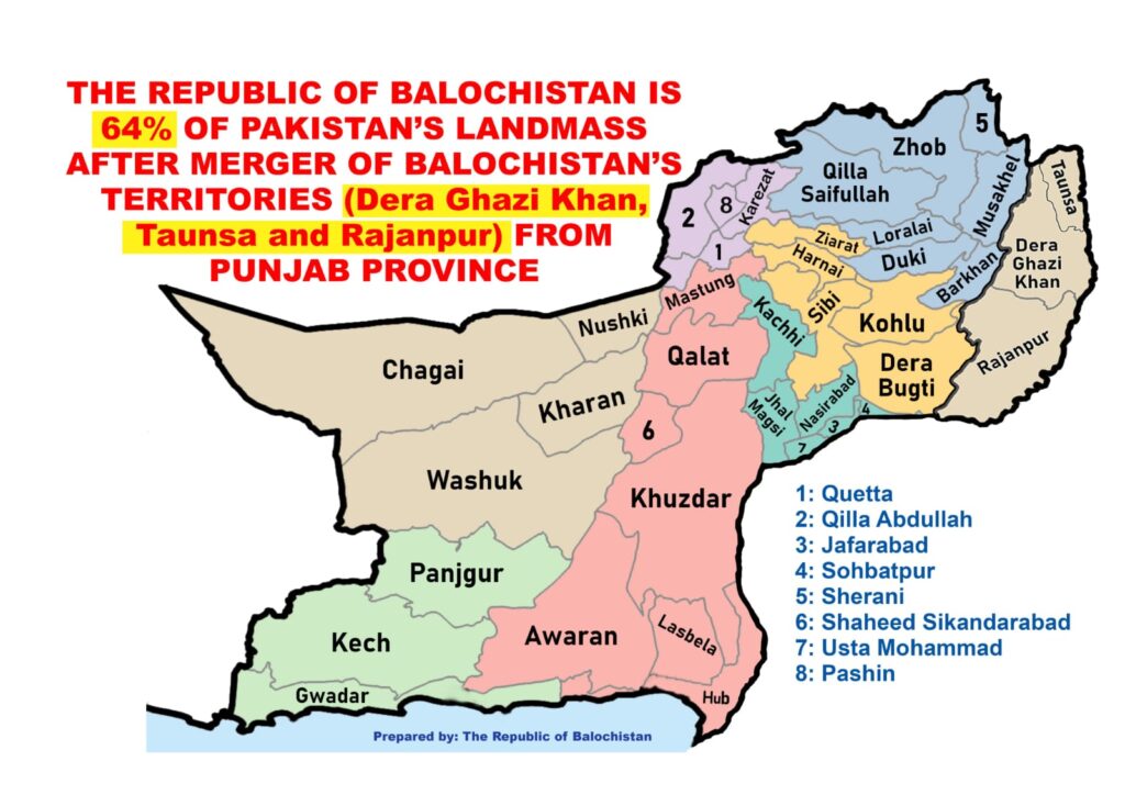 Republic of Balochistan Announces Campaign to Restore Baloch Areas in Punjab to Its Map 1 2a167d0b e2e9 421c 9603 e5005bd94d33