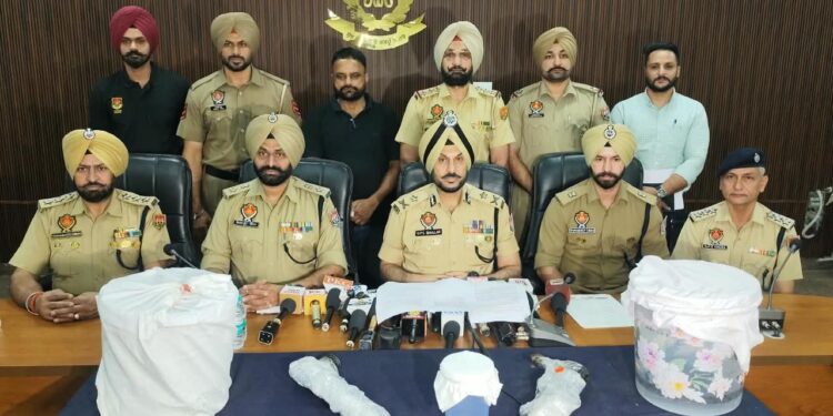 India: Woman, Husband and Brother Held with AK-47, AK-56 and 10kg Heroin in Punjab Border Smuggling Case