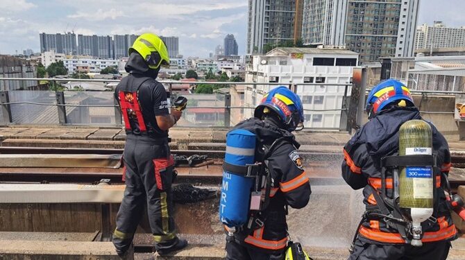 รฟม.เร่งแก้ไข MRT สีน้ำเงินระบบไฟฟ้าขัดข้อง ขสมก.จัดรถช่วยรับส่ง ตั้งแต่ จตุจักร-เตาปูน -บางพลัด