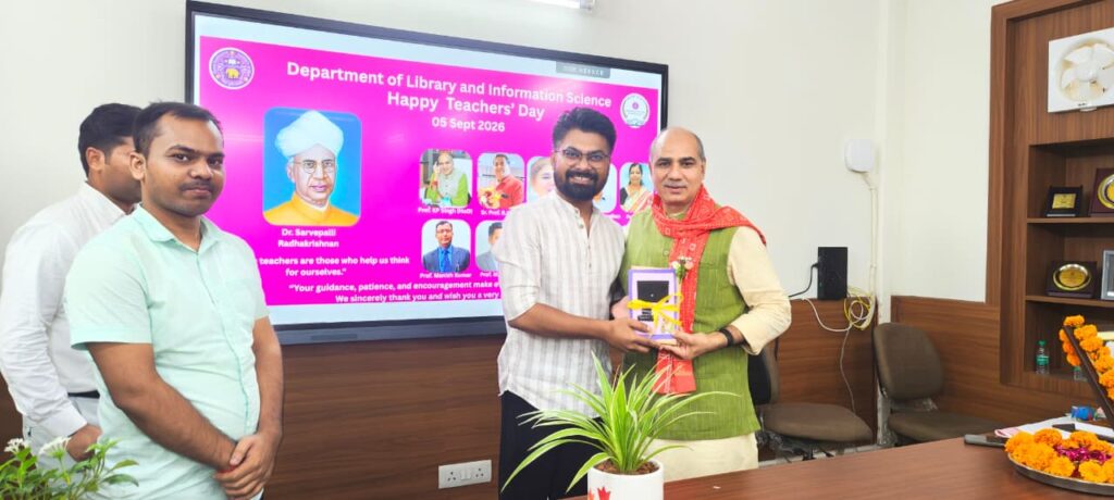 One Teacher, Seven Colours: Delhi University’s Library Science Department Celebrates the Transformative Power of Teaching 1 WhatsApp Image 2026 09 06 at 04.57.13