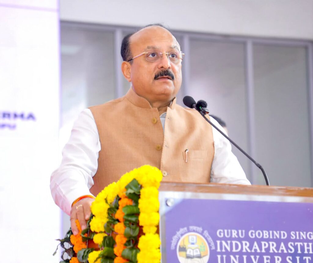 Delhi Higher Education Minister Ashish Sood Urges GGSIPU Students to Turn Aspirations into Action, Backs PG Regulation and Start-up Mentoring 1 WhatsApp Image 2026 09 09 at 15.25.28