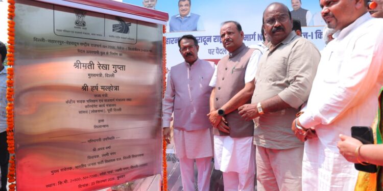 East Delhi Set for Safer Crossings as Harsh Malhotra Lays Foundation for Two FOBs