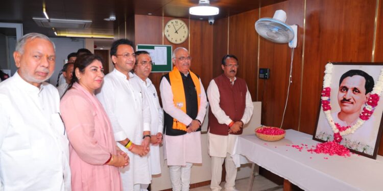 Pandit Deendayal Upadhyaya’s Ideas Continue to Inspire Nation-Building: Delhi BJP President and Union Minister Harsh Malhotra 1 Pandit Deendayal Upadhyaya’s Ideas Continue to Inspire Nation-Building: Delhi BJP President and Union Minister Harsh Malhotra