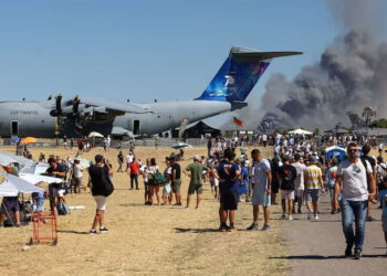 Greek F-4 Phantom Fighter Jet Crashes During Airshow Near Athens