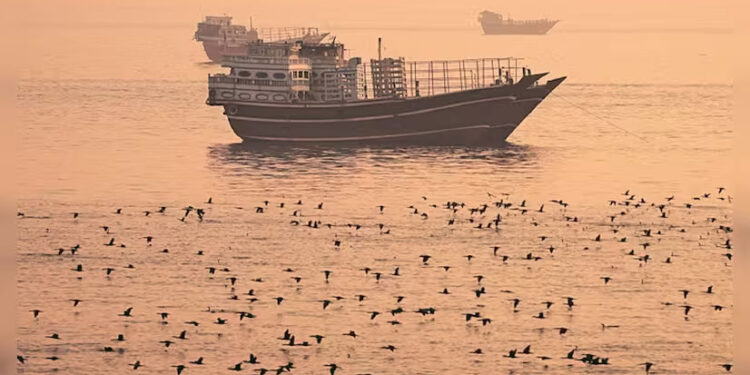 Iranian drones, missiles target US-contracted vessel near Strait of Hormuz