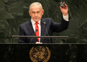 Netanyahu took UN podium. Then dozens of delegates walked out: Watch
