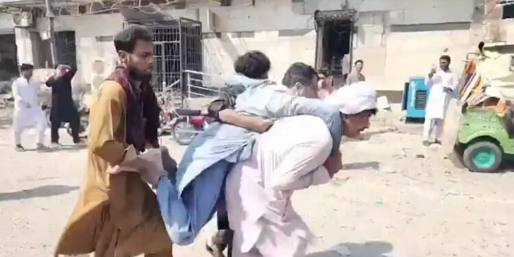21 Killed In Suicide Bombing At Pak Mosque, Several Cops Among Victims 1 21 Killed In Suicide Bombing At Pak Mosque, Several Cops Among Victims
