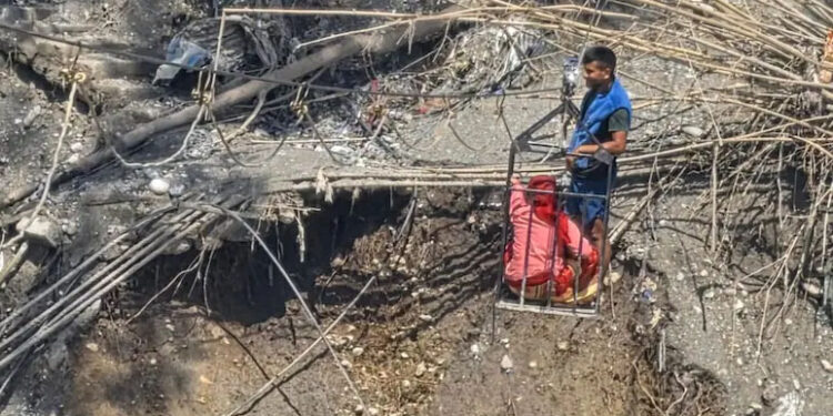 Ground Report: Bridges Washed Away, Zipline Keeps Nepal’s Devighat Connected