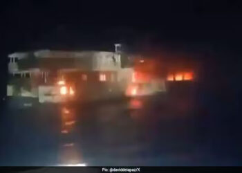 5 Dead, Over 80 Missing As Ferry Catches Fire In Philippines