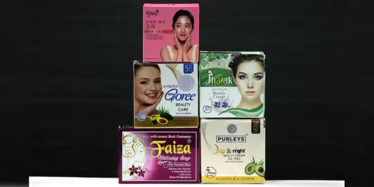 A decade after mercury ban, toxic skin bleachers still sold online