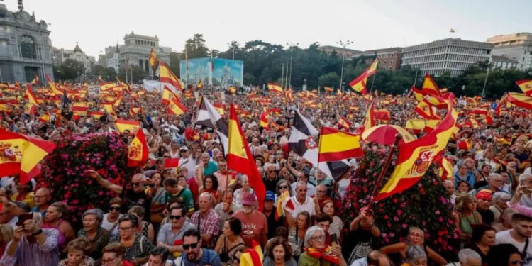 Protests in Spain against government’s handling of Ceuta migrant crisis