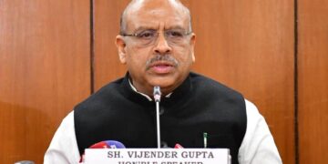 Delhi Assembly Speaker Vijender Gupta Heads to Cape Town for 69th Commonwealth Parliamentary Conference
