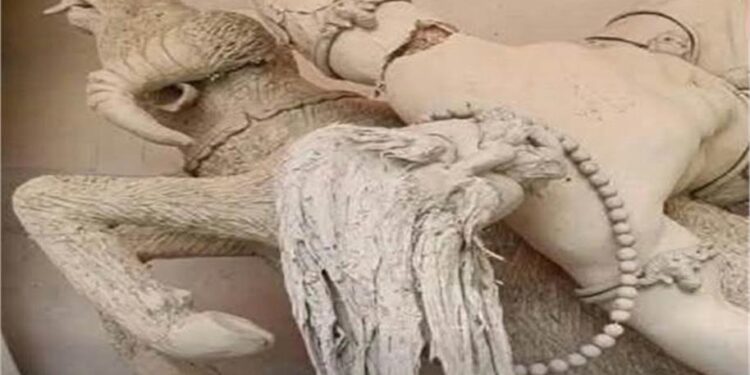 Seven Durga Puja Idols Vandalised at Temple in Bangladesh’s Tangail