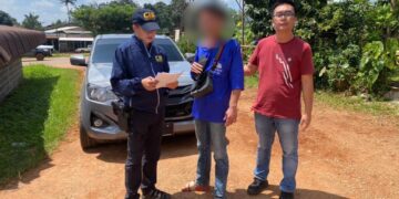 กองปราบรวบหัวหน้าแก๊งลักพาตัวชาวจีนปิดตา-มัดมือส่งคอลเซ็นเตอร์ฝั่งเมียนมา