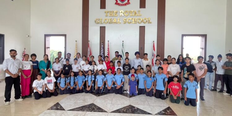 Royal Global School Hosts Taekwondo Trials for Khedan Vatan Punjab Diyan