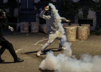 Seventh day of violent clashes between Albanian protesters and police