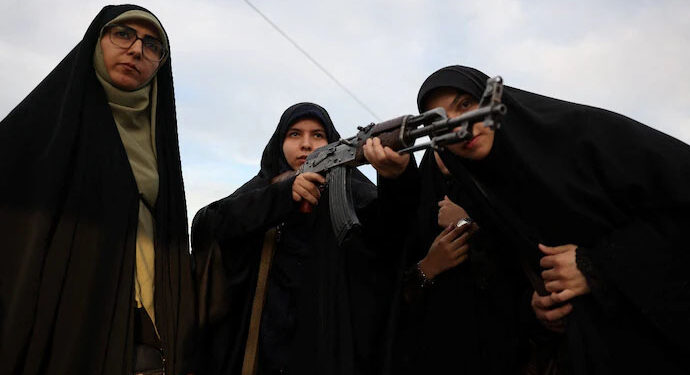 Iranian women begin military training, prepare for possible US-Israel ground attack 1 Iranian women begin military training, prepare for possible US-Israel ground attack
