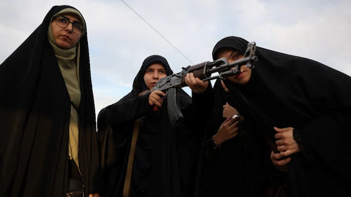 Iranian women begin military training, prepare for possible US-Israel ground attack