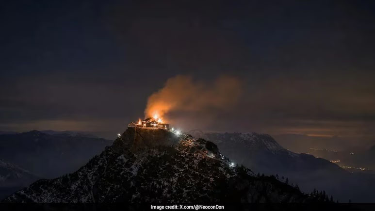 Fire Engulfs Hitler’s Mountain Retreat In Germany’s Bavaria, Suspect Detained