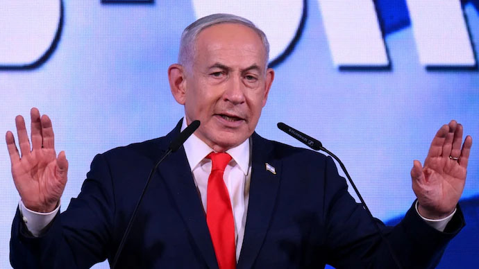 Netanyahu rules out tie-up with Arab parties projected as kingmakers in exit polls