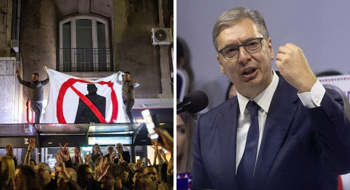 Serbia's students take on Vucic, look to end 14-year rule in snap elections 1 Serbia’s students take on Vucic, look to end 14-year rule in snap elections