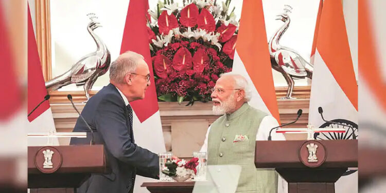 India, Switzerland to set up special group to review trade pact progress