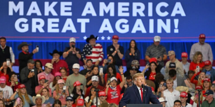Trump’s approval at 32% as Democrats lead ahead of November 3 US midterm elections