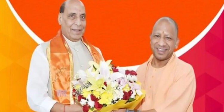 रक्षामंत्री राजनाथसिंह और मुख्यमंत्री योगी कल अयोध्या दौरे पर